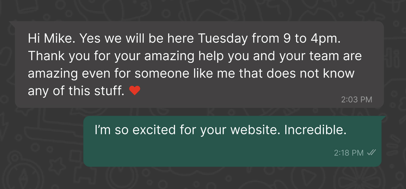 Client Testimonial